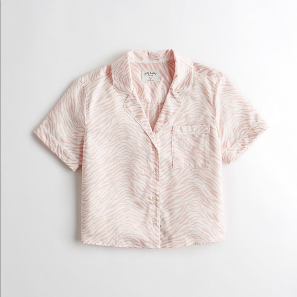 Hollister satin top!